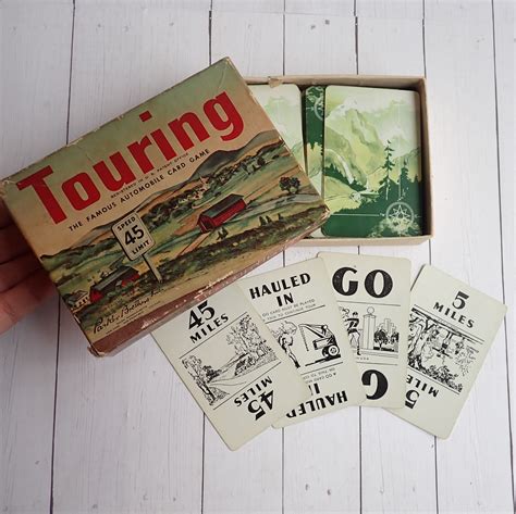reynad card game|touring game parker brothers 1947.